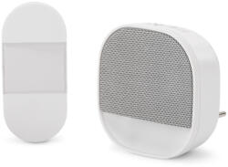 Entac Hálózati Ajtócsengő Éjjeli Fény funkcióval, Áramforrást Nem Igénylő IP44 Adókészülékkel (EDB-AC-44-L-K)