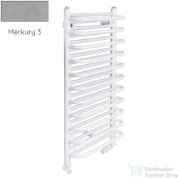 Radeco MARIO A1-350/M 490x385 törölközőszárítós radiátor, MERKURY 3 (metál világosszürke) színben (Radeco_MARIO_A1_350_M_MERKURY3)