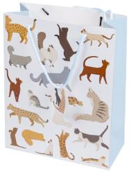  Papírtasak Macskák 26x12x33 cm (10086)