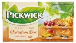 Pickwick Fekete tea, 20x1, 5 g, PICKWICK Variációk Narancs meggy, trópusi gyümölcs, mangó, sárgadinnye (KHK1134)