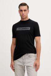 Karl Lagerfeld t-shirt - fekete M - answear - 24 990 Ft