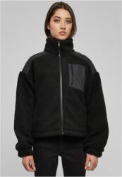 Urban Classics Ladies Sherpa Mix Jacket black