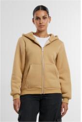 Urban Classics Ladies Bonded Sherpa Zip Hoody unionbeige