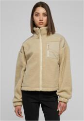 Urban Classics Ladies Sherpa Mix Jacket wetsand
