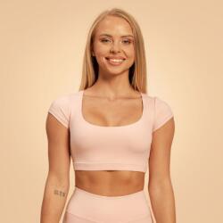 GymBeam BeastPink Tricou cropped pentru femei Sense Pink M