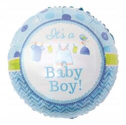 PartySpot Lufik fólia Its a Boy 45cm baby shower egy éves fiú