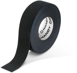 HANDY Öntapadós textil szalag - kábelkorbácsokhoz - 25 m x 19 x 0, 2 mm - fekete (11071) (11071)