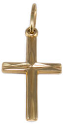 Ékszershop Mintás arany kereszt medál (1331845)