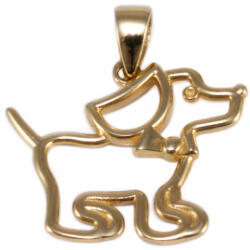 Ékszershop Kutya arany medál (1332595)