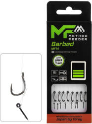 Mikado MF14 kész method feeder előke - szakállas horoggal 10 cm, 8 db 6 (HMFB14I-06)