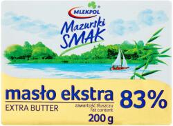 Mlekpol Extra vaj 83% zsír 200g Mlekpol 6.04. 2026 (5900820007737)