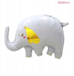 Party Deco Lufik születésnapra Elefánt fólia Fehér 55X84cm