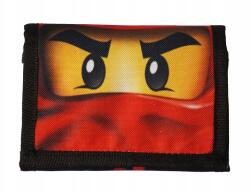 A1 ninjago pénztárca piros tépőzáras anyagból (plline)
