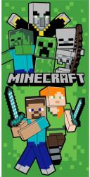 Jerry Fabrics Prosop de baie pentru copii cu imprimeu - Minecraft - Let's survive | 70 x 140 cm (24TW138) Prosop