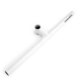  Cs kormány szimbióta-macaroni cr-mo 480/80mm fehér integrált