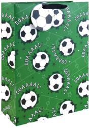 Eurowrap ajándéktasak (33x45, 5x15 cm) focis (6) (36911-1WC)