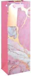 Eurowrap italtasak, (12, 7x35, 5x9 cm) rózsaszín, márványmintás (6) (36971-4C)
