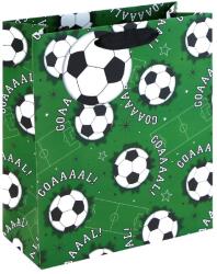 Eurowrap ajándéktasak (21, 5x25x10 cm) focis (6) (36911-3C)