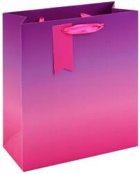Eurowrap ajándéktasak (21, 5x25x10 cm) pink ombre (6) (37004-3C)