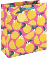 Eurowrap ajándéktasak (21, 5x25x10 cm) citromos (6) (36917-3C)