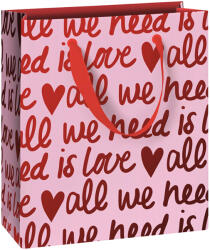 STEWO ajándéktasak (18x8x21 cm) rózsaszín, szíves, feliratos, Amaia (6) (2543509825)