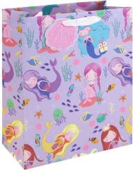 Eurowrap ajándéktasak (26, 5x33x14 cm) lila, hableányos (6) (36902-2C)