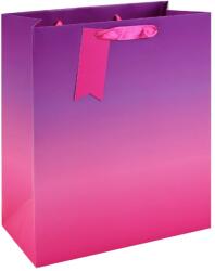 Eurowrap ajándéktasak (26, 5x33x14 cm) pink ombre (6) (37004-2C)