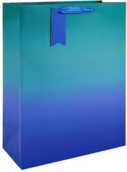 Eurowrap ajándéktasak (33x45, 5x15 cm) kék ombre (6) (37001-1WC)