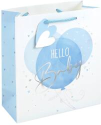 Eurowrap ajándéktasak (21, 5x25x10 cm) Baby, kék (6) (36881-3C)