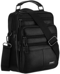  Rovicky Férfi Bőr Oldaltáska -R-13218-1891 BLACK- Fekete (5903051281891)