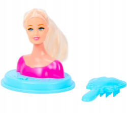  Gyerek játék mini fej a hajformázáshoz fésülés akcesoria (3206389)