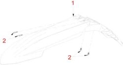 HENGJIAN front fender S7-Z300-5-01 (1) (S7-Z300-5-01)