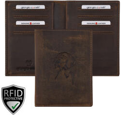 Giorgio Carelli 413630 610 Giorgio Carelli motívumos igazolványtartó vizsla fej - embexy