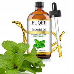  Természetes Borsmentaolaj, Frissítő - Euqee Peppermint 118 ml (X001JSR9PT)