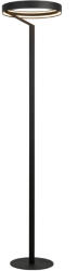 ACA LIGHT Lampa De Podea Rollie Nisip Negru Din Aluminiu Smd 43w Dimmable 2700k 2150lm Ip20 385x1700mm