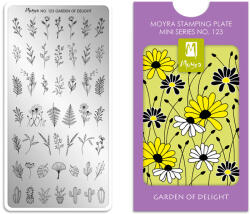 Moyra - MINI NYOMDALEMEZ - 123 - Garden of delight