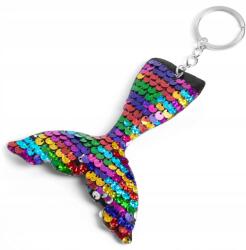 Gadget Master Sellő Farok Kulcstartó Szivárvány Flitteres Kulcstartó Fantázia És Varázslat (GMID:3739)