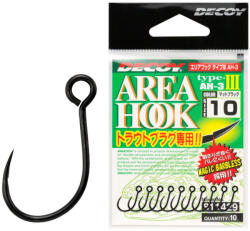 Decoy AREA HOOK TYPE III AH-3 #10 Magic Barbless (mikro szakállas) horog