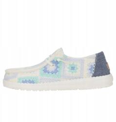 Hey Dude HeyDude Női Belecsúszós Mokaszin Cipő Wendy Cottage Crochet 38 (43109-4VP)