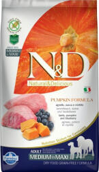 N&D Dog Grain Free bárány&áfonya sütőtökkel adult 12kg - pet2000