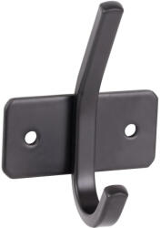 Walteco Ruhaakasztó 60x83x40mm rozsdamentes acél fekete (WT-8619)