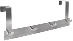 Walteco Ajtóakasztó 4 kampóval 40 mm-es felfüggesztés szálcsiszolt szatén nikkel (WT-8178)