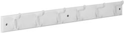 Walteco Ruhatartó 685x70 mm 6 akasztó fehér MDF+fehér FSCŽ (WT-8705)