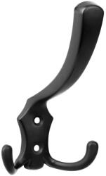 Walteco Romana I kabáttartó matt fekete (WT-8673)