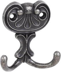 Walteco Bree II kabáttartó antik ezüst (WT-8584)