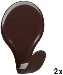 Walteco Öntapadós akasztó QF7 barna 2 db (WT-8291)
