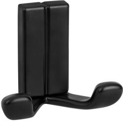 Walteco Timke dupla akasztó matt fekete (WT-8720)