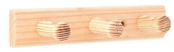 Walteco Ruhatartó 180x35mm 3 akasztóval fenyő (WT-7936)