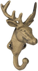 Walteco Szarvas kabátfogas arany öntöttvas (WT-8743)