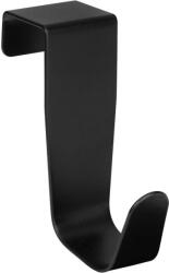 Walteco Ajtóakasztó 25x70mm 20mm-es felfüggesztés matt fekete 2 db (WT-8664)